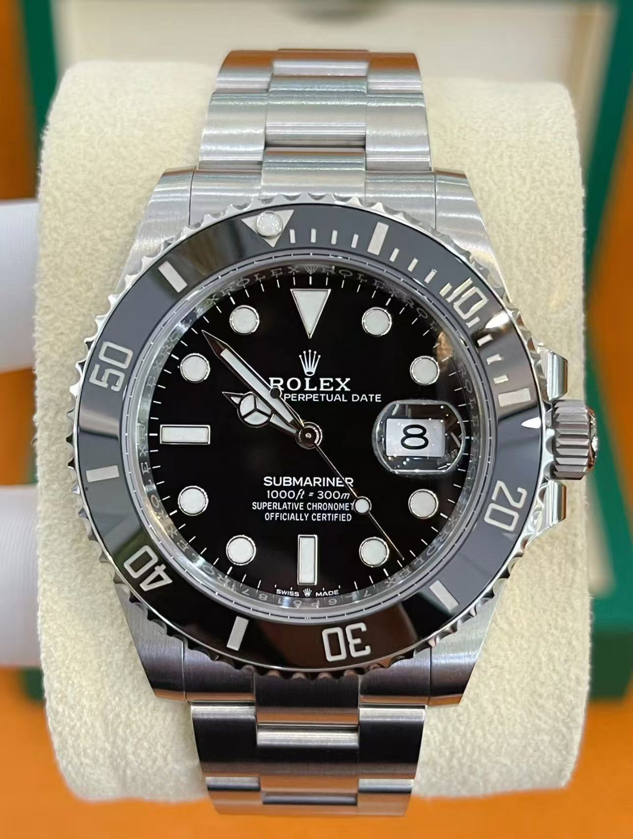 Rolex Submariner Black Dial Super Clone Front