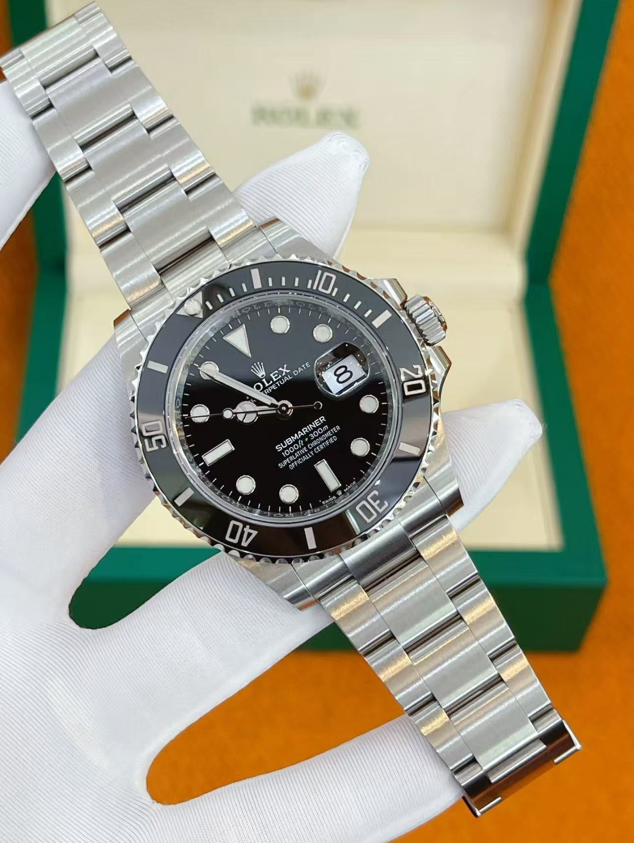 Rolex Submariner Black Dial Super Clone Side